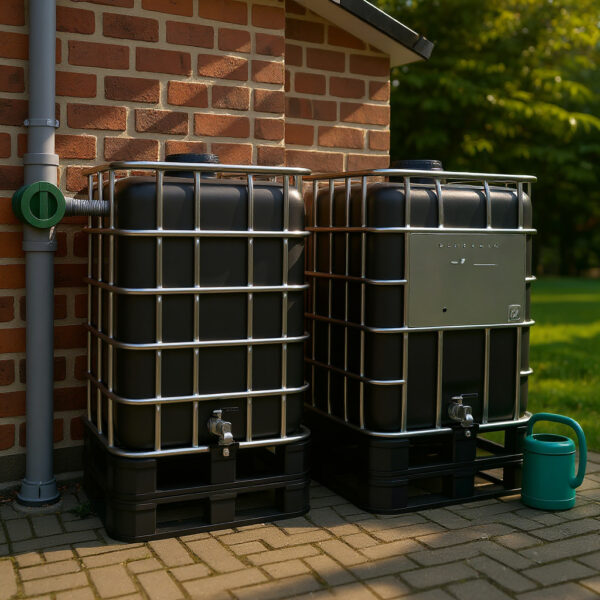 Geleverd compleet met koppelset, flenzen reeds voorgemonteerd _ IBC