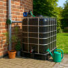Zeer goedkope en stevige 1000L zwarte IBC