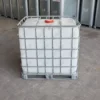 IBC container WIT op metalen of kunststof pallet – vernieuwd - pallet-metaal-detail-zijaanzicht